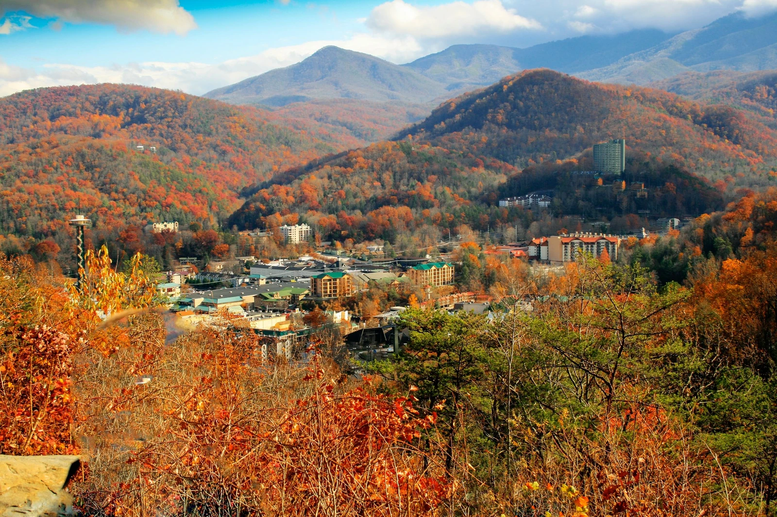 fall in gatlinburg