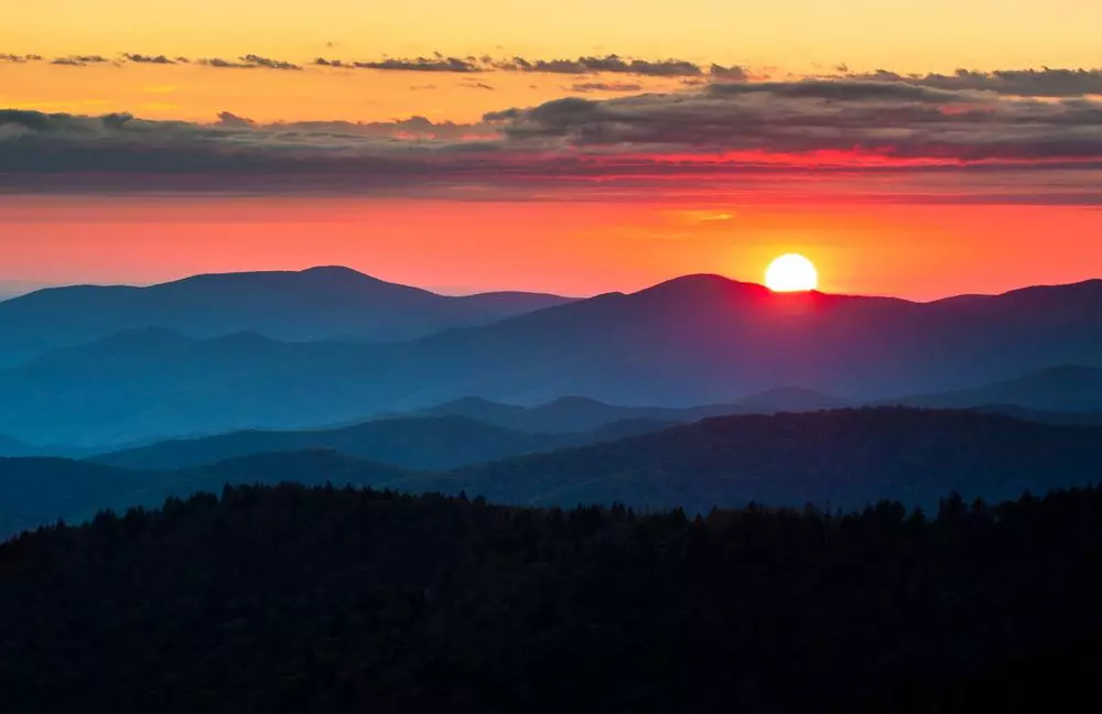 Top 4 Places to Watch the Sunset Near Our Hotel in Downtown Gatlinburg TN